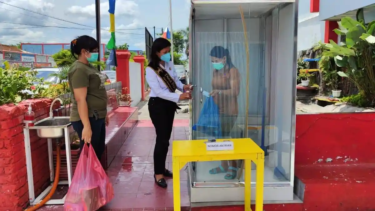 Lapas Perempuan Medan Lakukan Simulasi Layanan Penitipan Barang Jelang Idul Fitri 1443 H