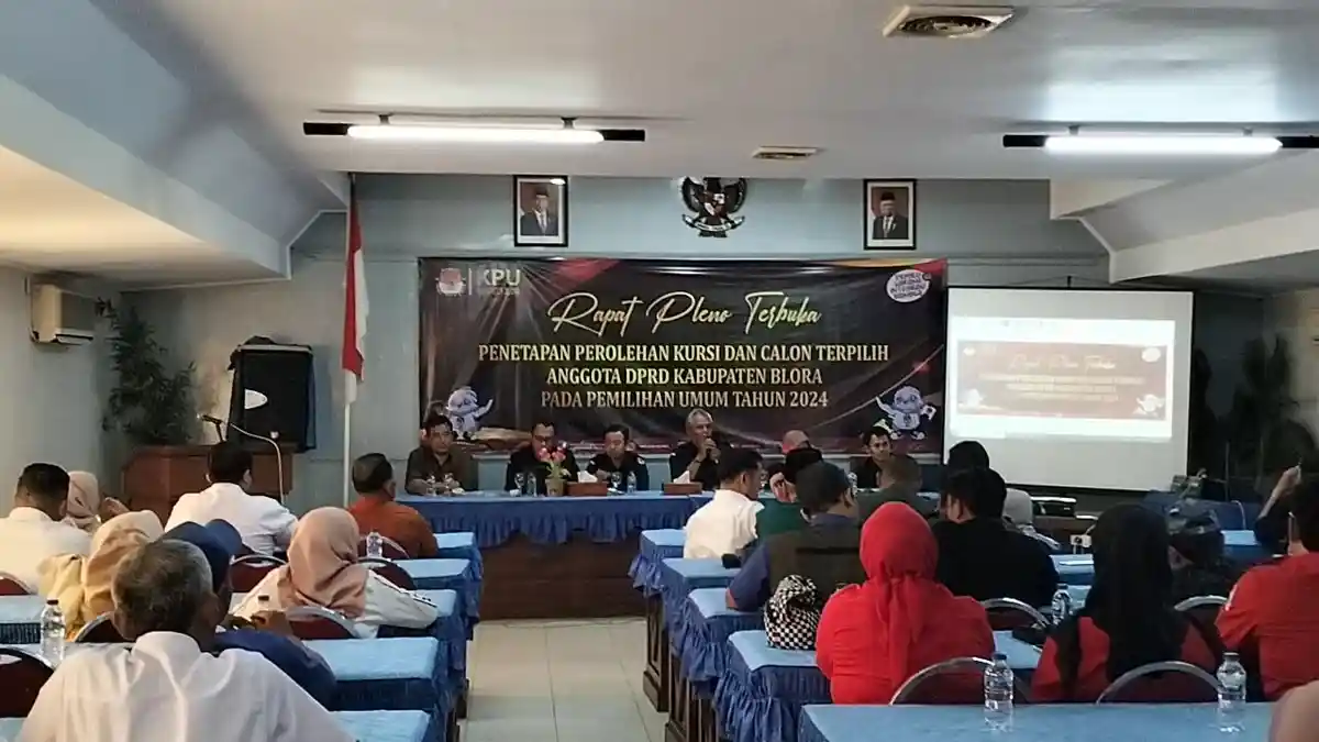 Daftar 45 Caleg Terpilih Hasil Pemilu 2024 di Blora, PKB Raih Kursi Terbanyak