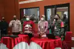 Panglima TNI Pimpin Rapat Dengan Forkopimda Kalsel dan Cek Penggunaan Aplikasi Silacak