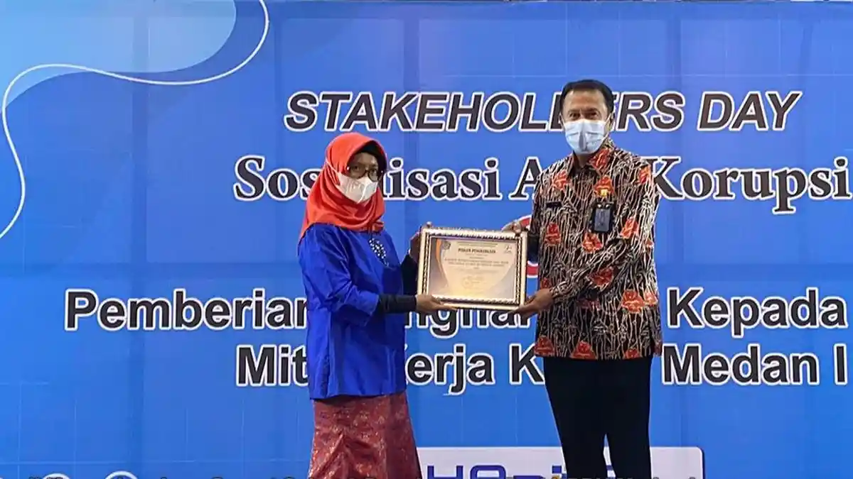 SELAMAT, Kanwil Kemenkumham Sumut Sabet 2 Penghargaan dari KPPN Medan I