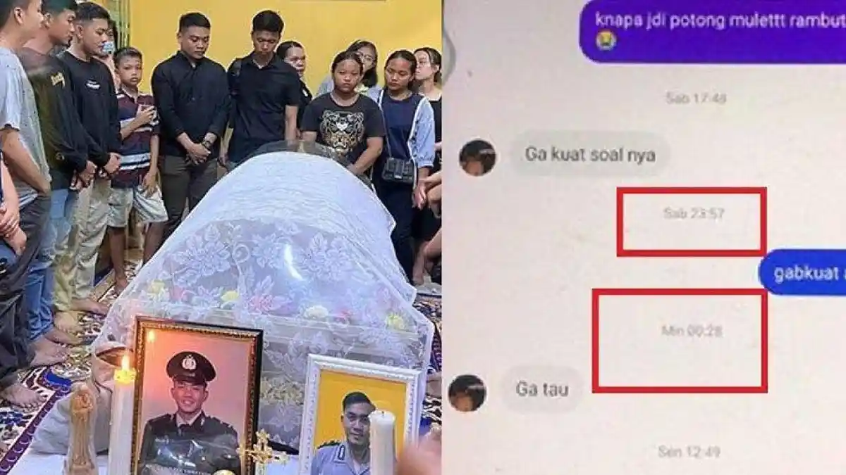 Terungkap Chat Bripda Ignatius Dwi Frisco 1 Jam Sebelum Meninggal ...