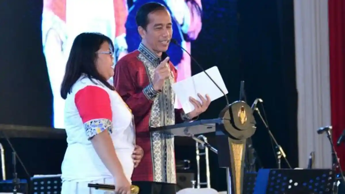 Jokowi Minta Siswa Saling Hormati dan Stop Bullying