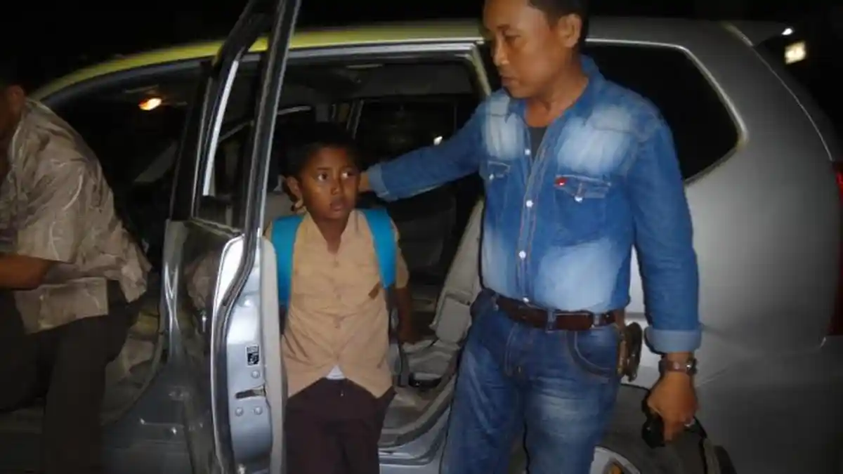 Murid SD Ini Turuti Keinginan Penculik Karena Wajahnya Mirip Ibunya