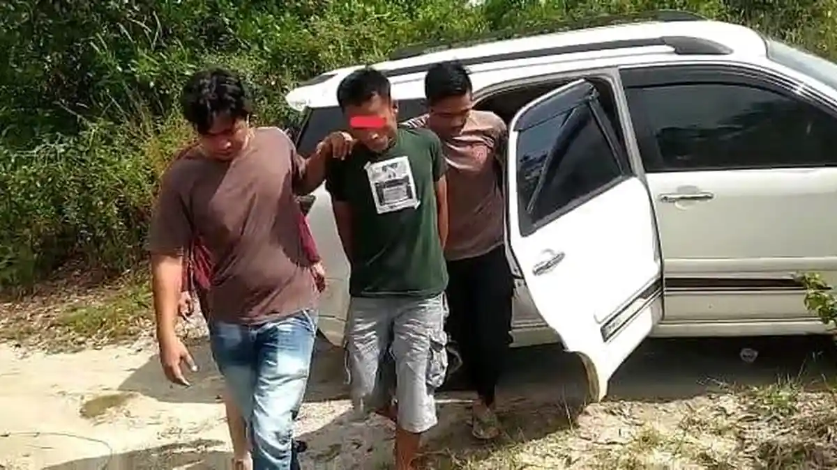 Pria Asal Ogan Ilir Sumsel Ditangkap di Jebus, Diduga Pelaku Penjambretan 