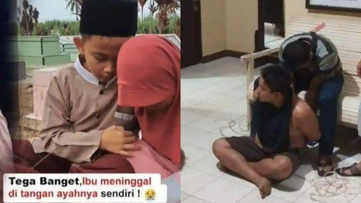 Permintaan Dua Bocah ke Kapolri Terkabul, Ayahnya Ditangkap Setelah 7 Tahun Kabur Usai Bunuh Istri