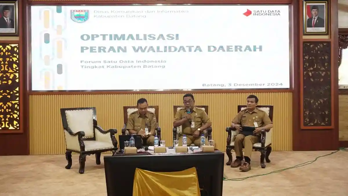 Forum Satu Data Batang, Tingkatkan Kematangan SDI untuk Pembangunan Berkelanjutan