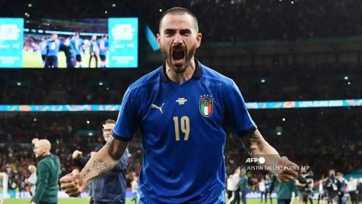 Jelang Laga Final Euro 2020 Italia vs Inggris, Leonardo Bonucci Ucapkan Janji Nyeleneh