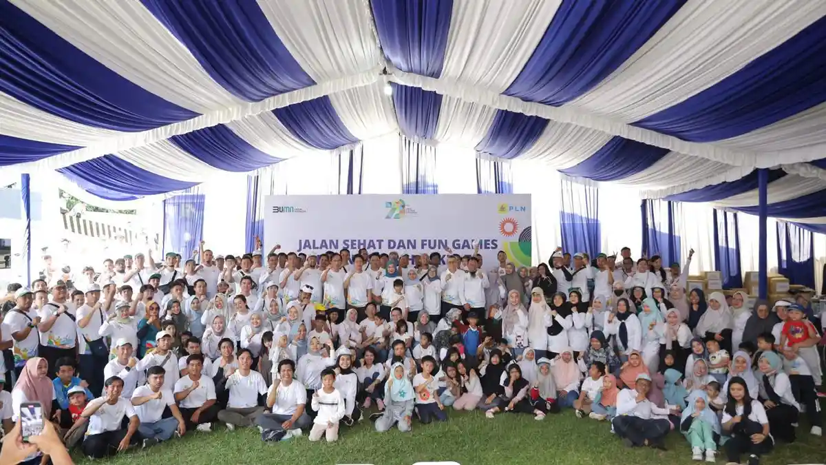 Peringati Hari Listrik Nasional ke 79, PLN Babel Gelar Jalan Sehat hingga Donor Darah