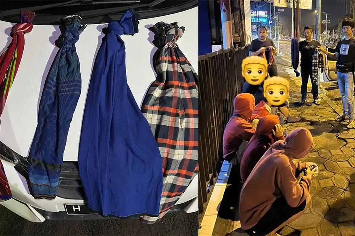 Polisi Menangkap 8 Pelajar Perang Sarung di Jalan Lingkar Salatiga