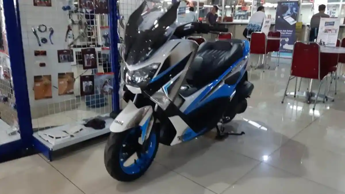 Custom Painting di Yamaha Mekar Bintaro Hanya Rp 3 Jutaan