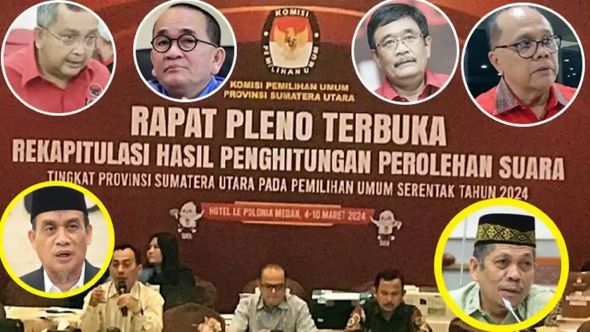 POLITIKUS Ternama Kalah di Dapil Sumut: Ada Djarot, Junimart, Trimedya, Ruhut, dan Jansen Sitindaon