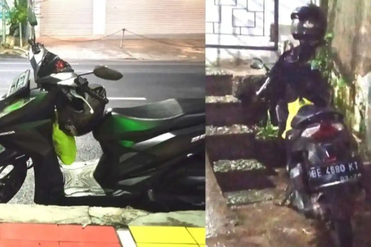 Jurnalis Media Online Kaget Motornya Raib di Area Kantor KNPI Lampung