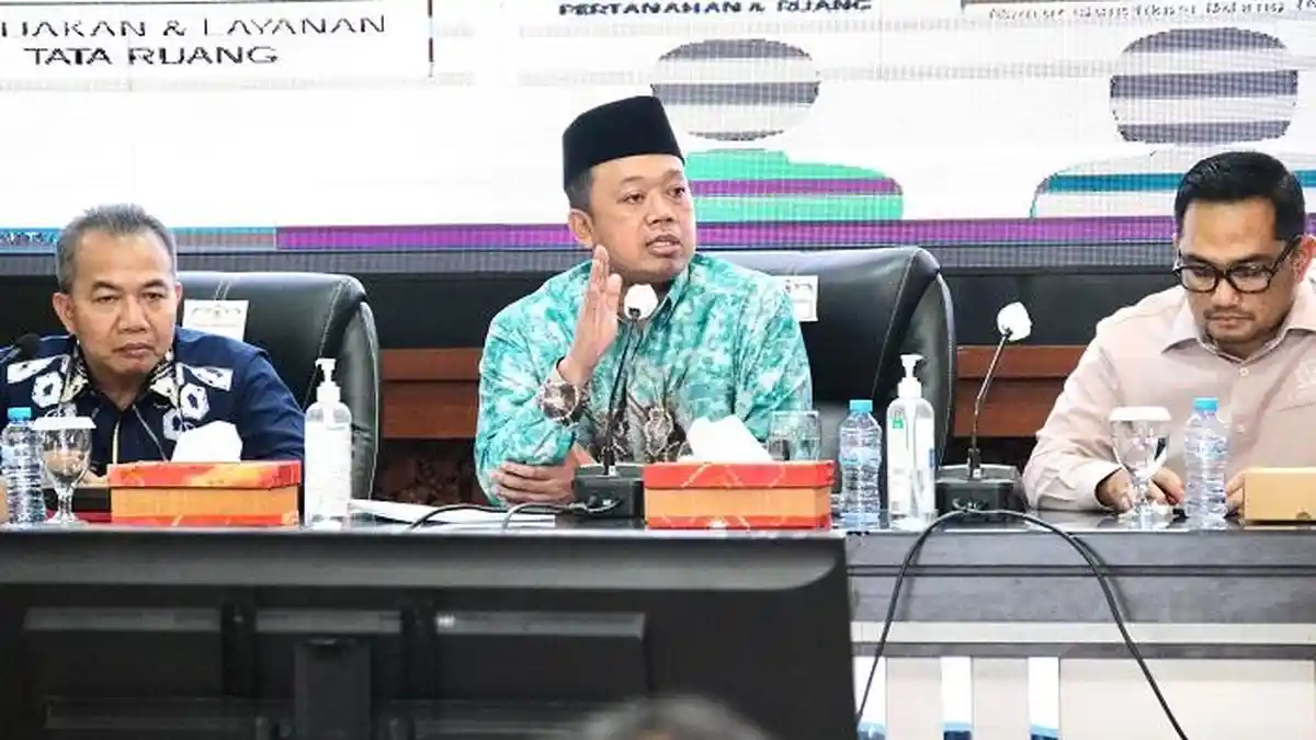 Menteri Nusron Ajak Pemerintah Daerah Se-Kalimantan Selatan Kawal Empat Program Strategis