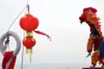 Barongsai Meriahkan Perayaan Imlek dan Cap Go Meh di Koarmada II