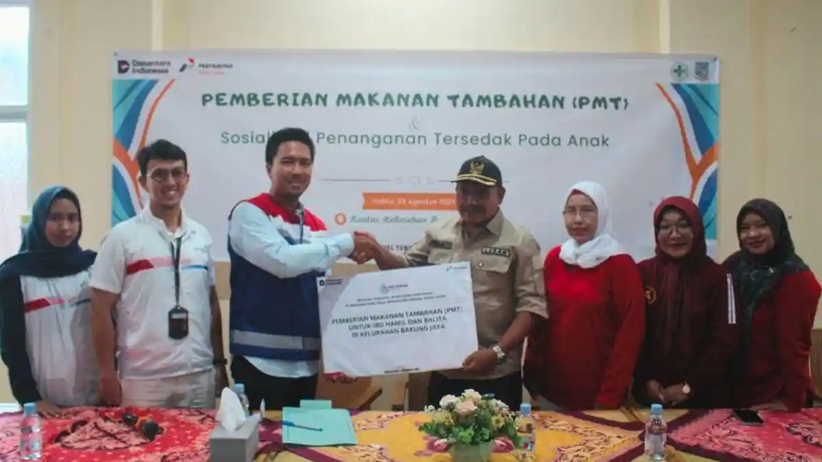 Cegah Stunting, Pertamina Hadirkan Program PMT Sekaligus Edukasi Penanganan Tersedak pada Anak