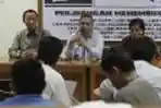 Amir Syamsudin dan Luhut Pangaribuan Konpers Polemik Ujaran Kebe