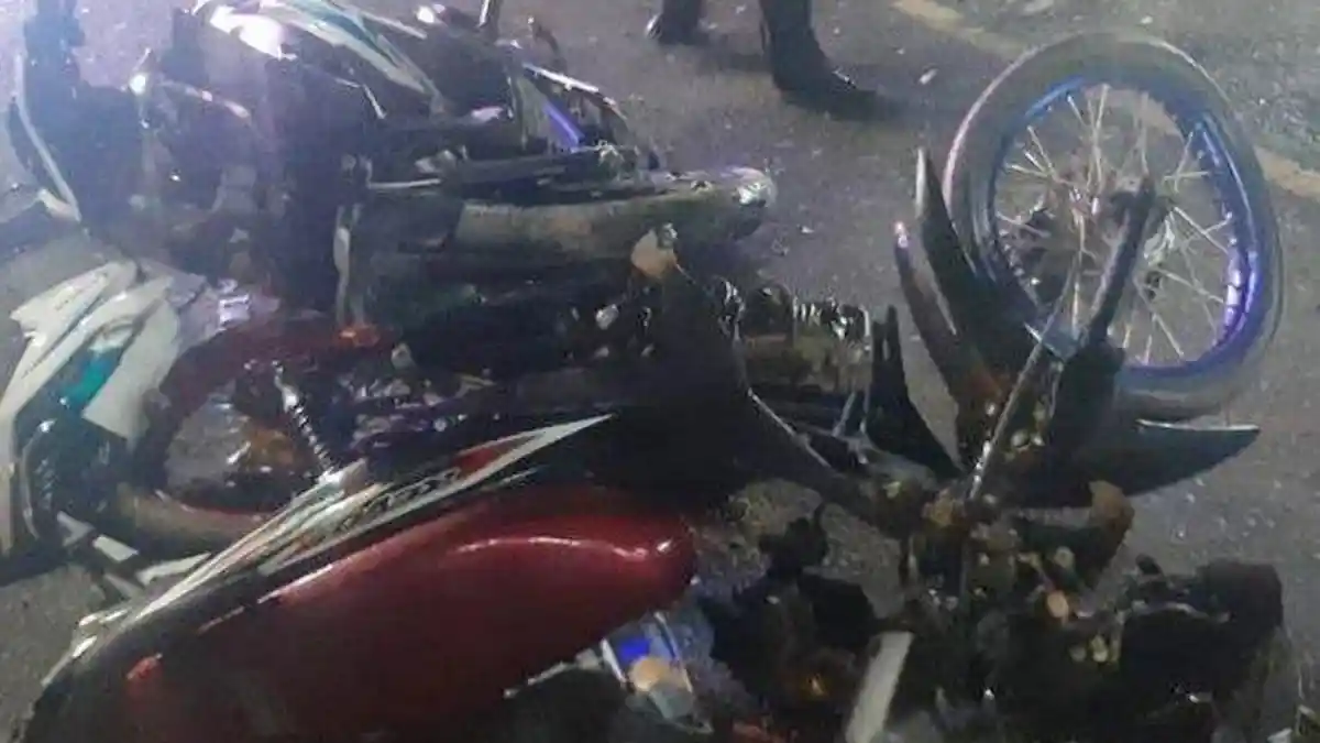 Kecelakaan Maut Pukul 21.15 WIB, Dua Motor Saling Senggol, 1 Pemuda Tewas
