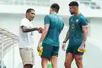 Penyerang PSIS Semarang Temui Bek Barito Putera, Suporter Sentil Tingkah Pemain Saat Latihan