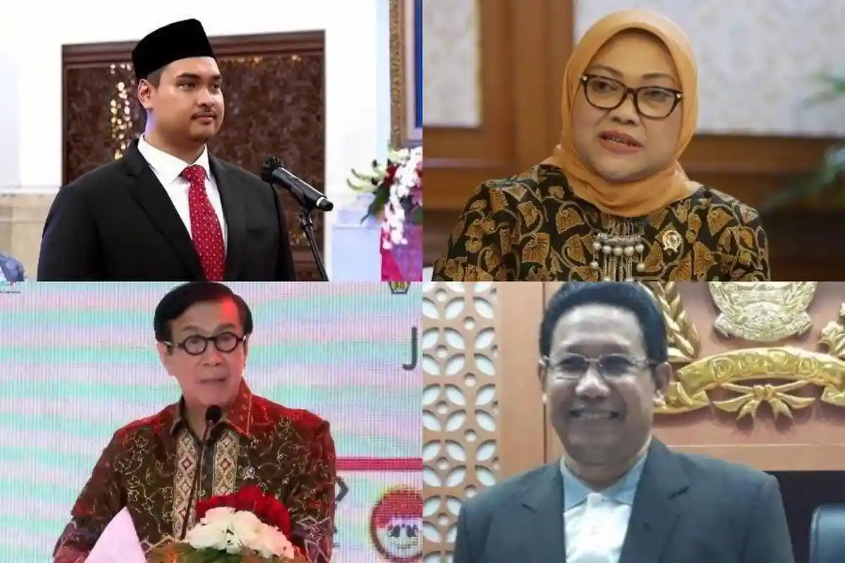 Nasib 4 Menteri Jokowi Maju Caleg DPR RI: Menpora Dito Tumbang Yasonna Berjuang, 2 Menteri PKB Kokoh
