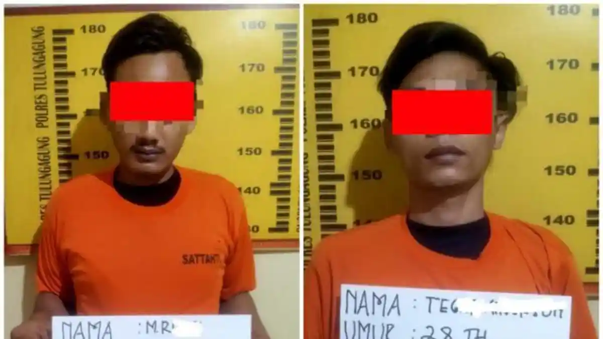 Dua Pemuda Asal Desa Junjung Tulungagung Ditangkap Gara-gara Bobol Rumah Tetangga Satu Desa