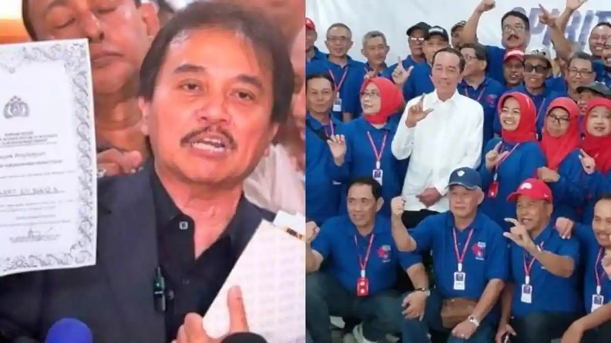 Reuni Jokowi Bareng Alumni UGM, Roy Suryo Kekeh Sebut Ijazah Palsu: Skripsinya 99,9 Persen Palsu