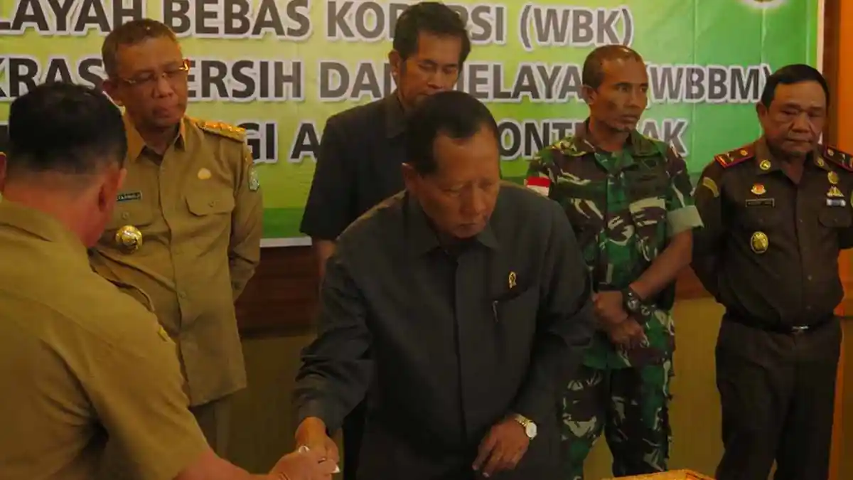Pengadilan Tinggi Agama Pontianak Canangkan Bebas Korupsi, Gubernur Sutarmidji Jadi Saksi