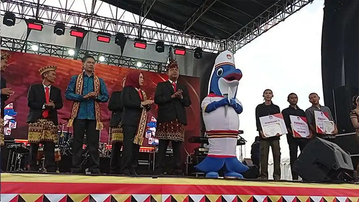 Si Lumba, Jadi Maskot KPU Tanggamus Lampung di Pilkada 2024