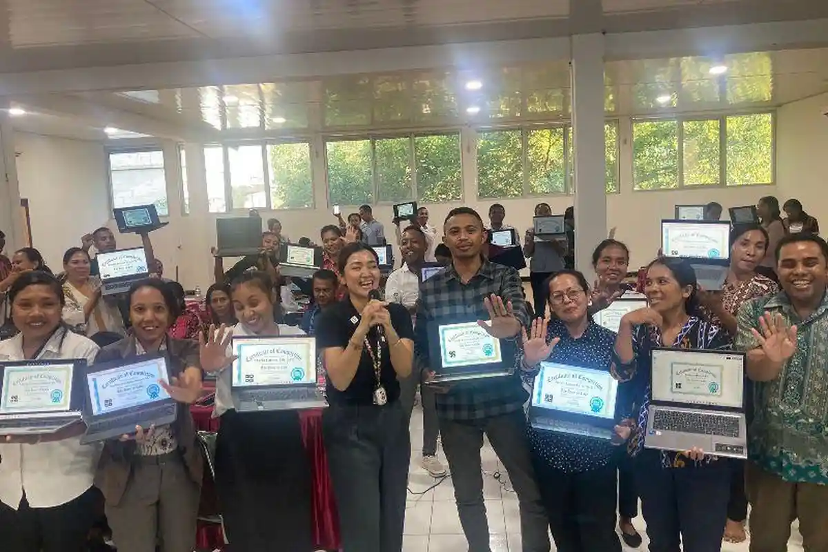 Guru SD Belu Dibekali Keterampilan Koding dan HOTS untuk Pembelajaran Digital