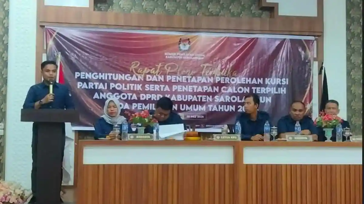 Malam Ini KPU Sarolangun Tetapkan 30 Anggota DPRD Terpilih