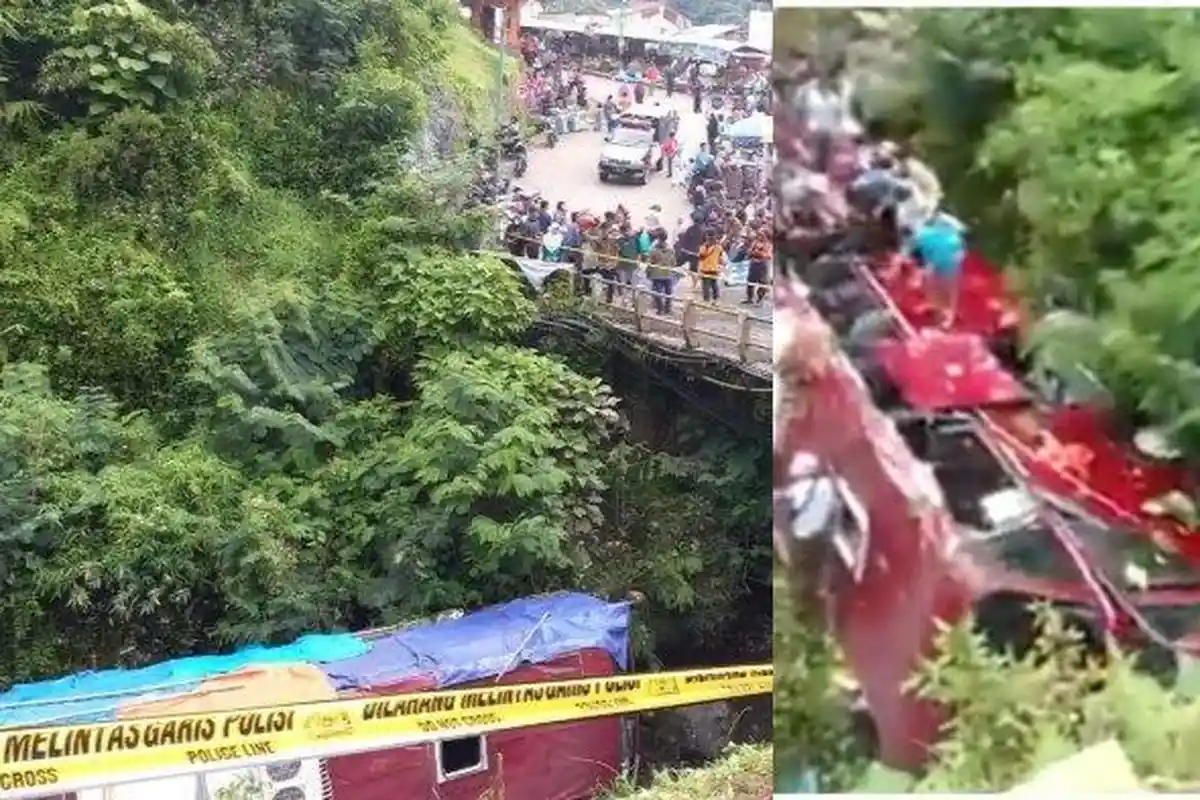 Investigasi KNKT Kecelakaan Bus di Guci, Rem Tangan Berfungsi hingga Tak Ada Anak-anak Bermain Rem