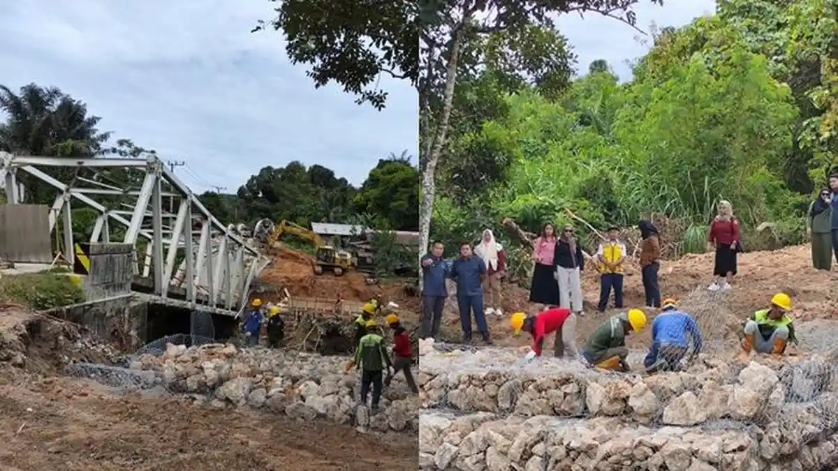 Anggota DPRD Paser Tinjau Jalan Alternatif di Desa Busui Paser Pasca ...