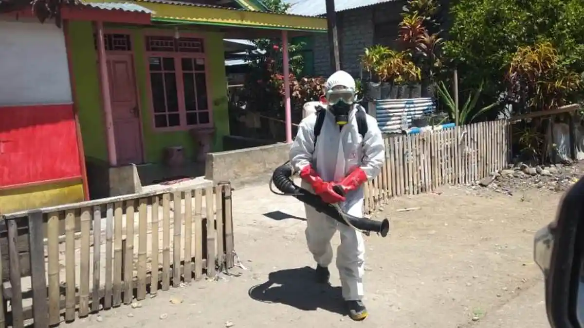 Cegah Penyebaran Covid-19, Kantor Bupati Boltim Akan Disemprot Disinfektan
