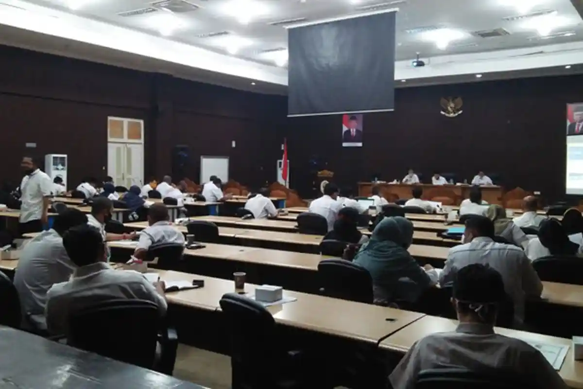 Sisa Waktu Tinggal Dua Bulan Lagi, Serapan APBD Pelalawan Tahun 2020 Masih di Angka 54 Persen