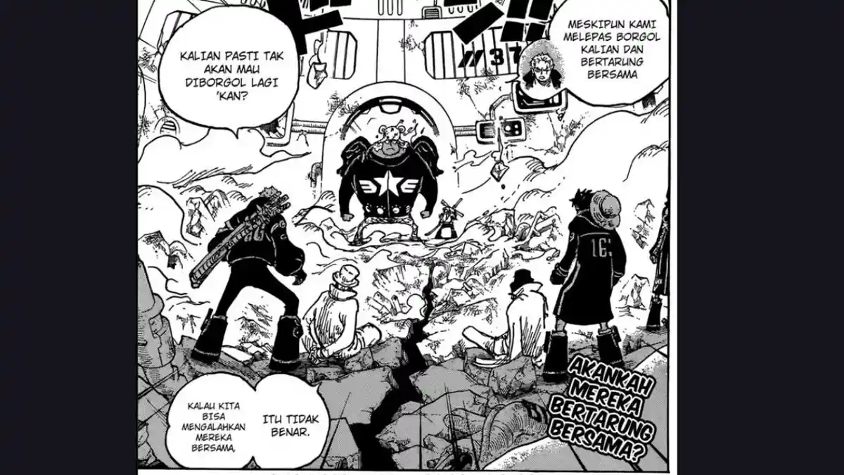 Spoiler Manga One Piece 1077, Tibanya Gorosei di Egghead dan Pengkhianatan Rob Lucci Terhadap Luffy