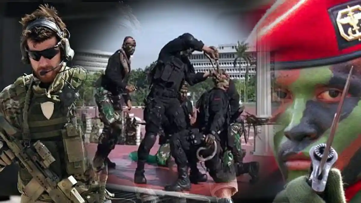 Mencekam saat Pasukan Kopassus dan Marinir Bentrok, Mendadak Bubar setelah Didatangi Orang Ini