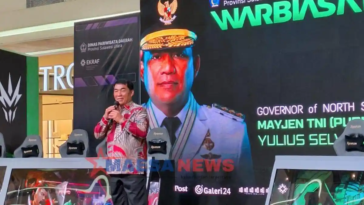 Gubernur Sulut YSK Buka Grand Final Warbiasa Governor League Esport Competition