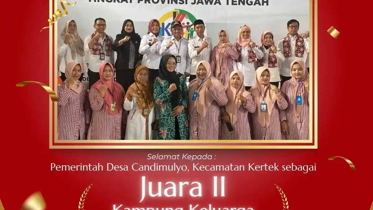 Wonosobo 2 Tahun Berturut-turut Sabet Juara 2 Nasional Kampung KB Berkualitas