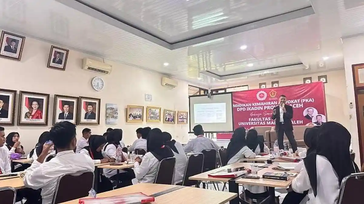 IKADIN Bekali Puluhan Calon Advokat Muda, Komit Pemerataan Keadilan Hukum di Aceh