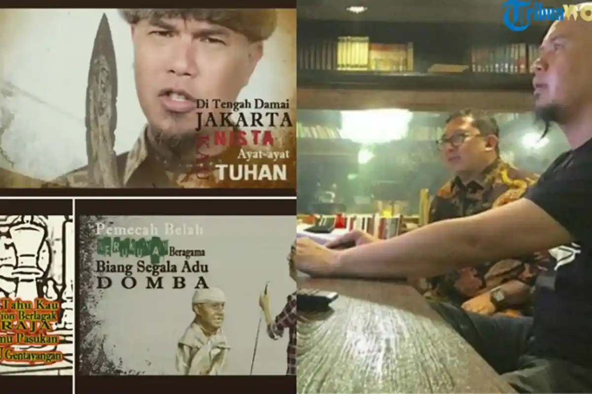 6 Fakta Lagu 'Sajak Sang Penista' Karya Fadli Zon-Ahmad Dhani, Nomor 5 Tak Goyahkan Pilgub