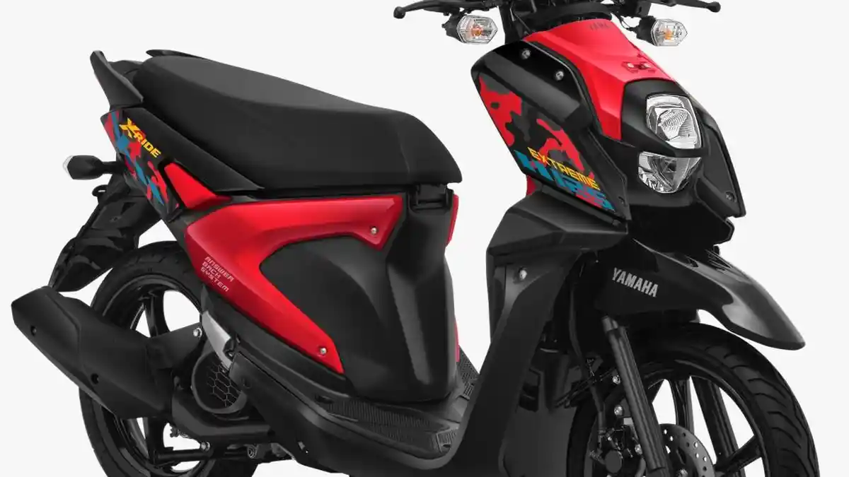 Skutik Crossover Yamaha X-Ride Punya 3 Warna Baru Serba Metalik