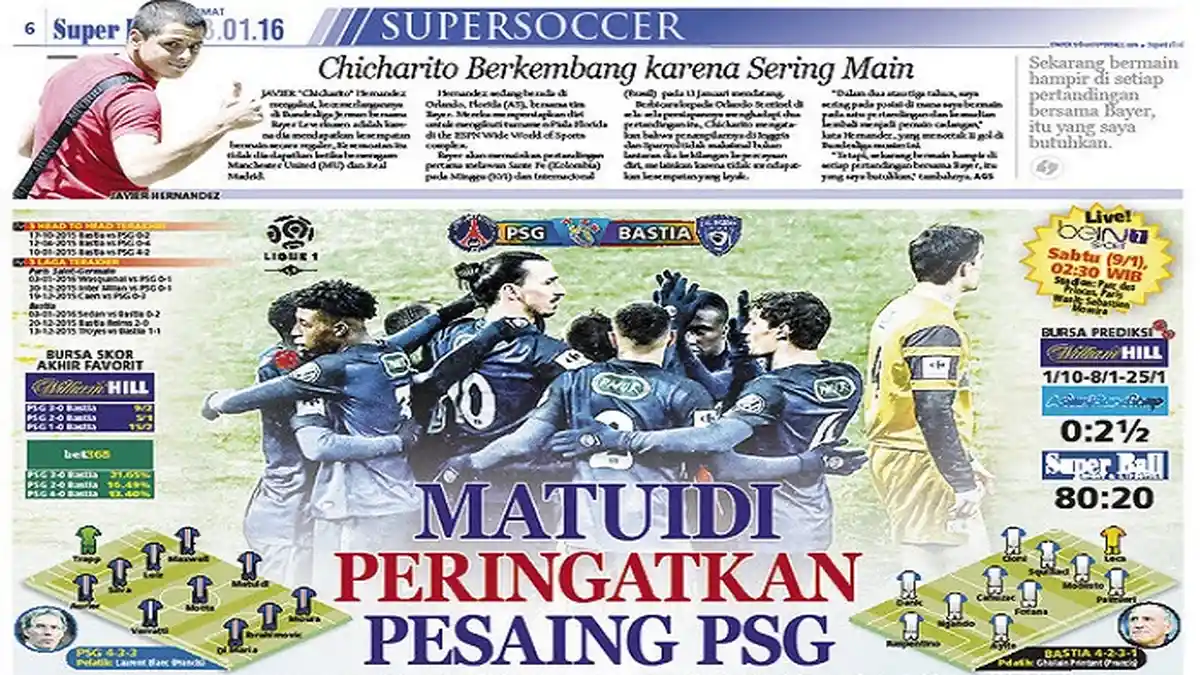 Blaise Matuidi Beri Peringatan pada Pesaing PSG