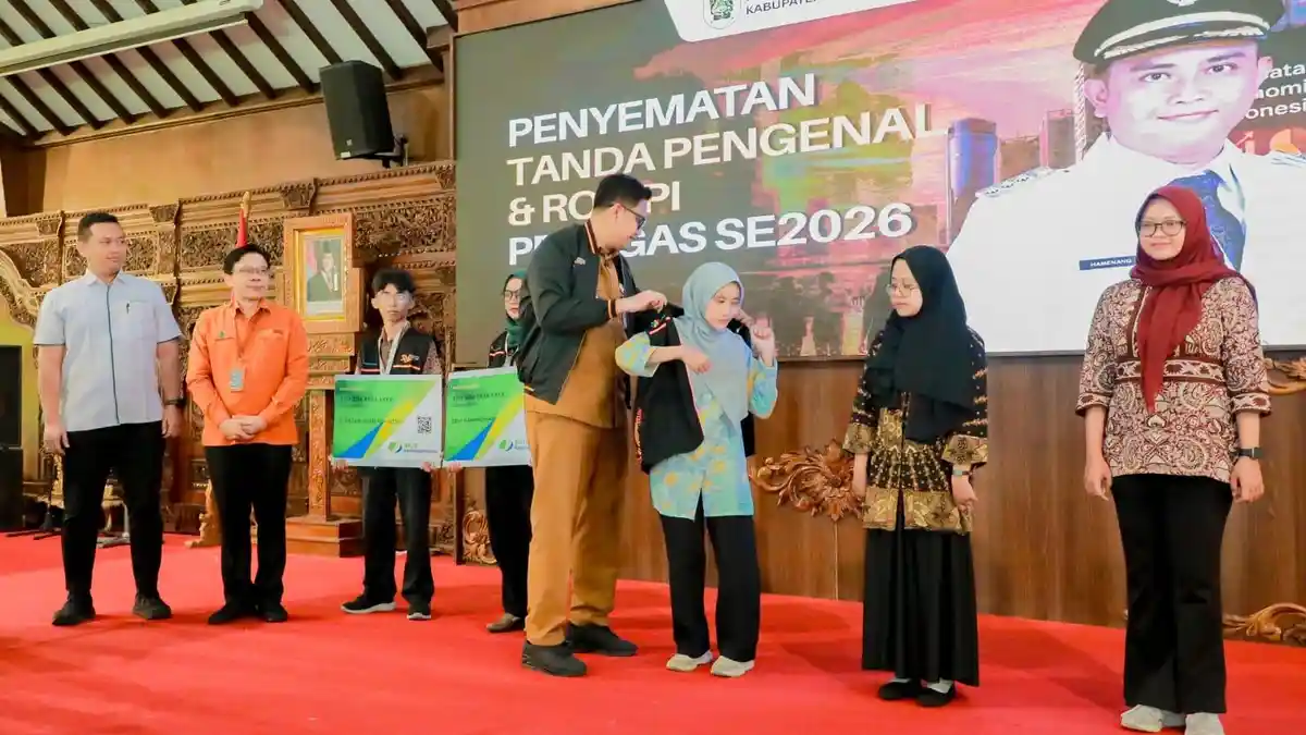 Bupati Hamenang Lepas Petugas Sensus Ekonomi 2026, Data Jadi Dasar Kebijakan Daerah