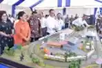 Presiden Jokowi Tinjau Pembangunan Rel Kereta Api Sulsel