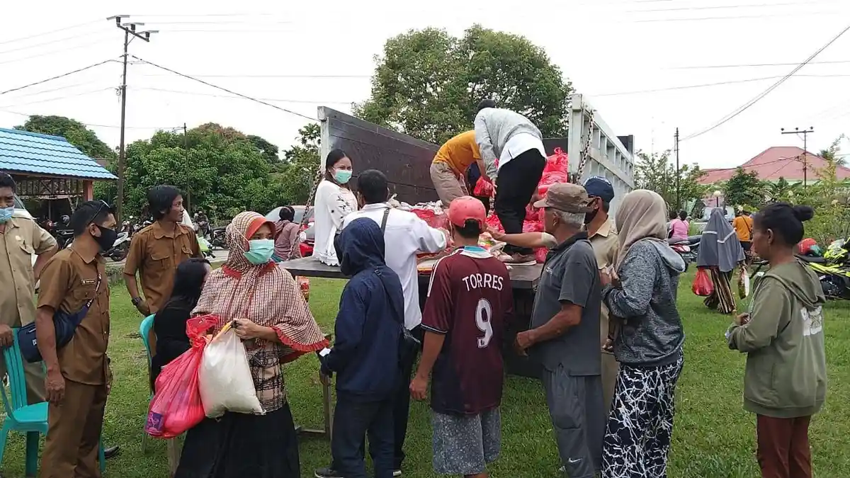 Disdagkop Kutai Barat Kembali Gelar Pasar Murah di Kecamatan Melak 