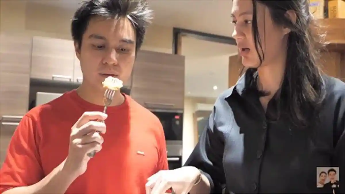 Sebut Masakan Istri Asin, Baim Wong Kena Omel, Paula Verhoeven: Dimakannya Pake Nasi!