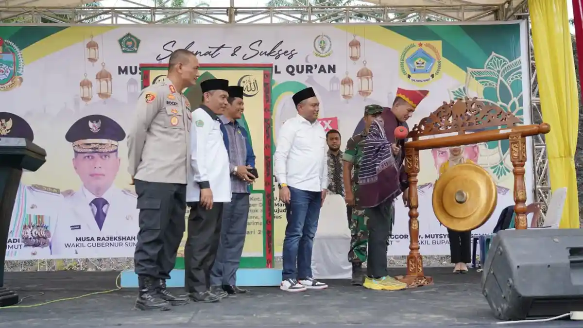 Wakil Gubernur Sumut Musa Rajekshah Buka MTQ Kecamatan STTU Jehe Pakpak Bharat