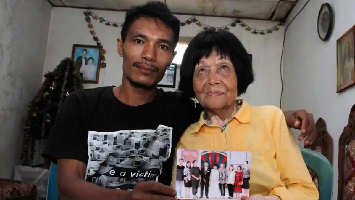 Ini Alasan Sofian Usia 28 Tahun Nikahi Perempuan Berumur 82 Tahun Warga Minahasa