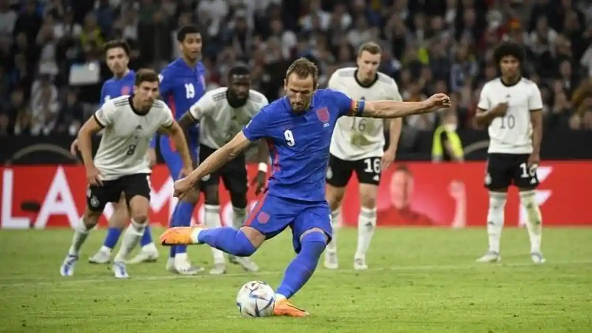 Hasil UEFA Nations League: Jerman Ditahan Inggris, Gol Penalti Kane Gagalkan Kemenangan Der Panzer
