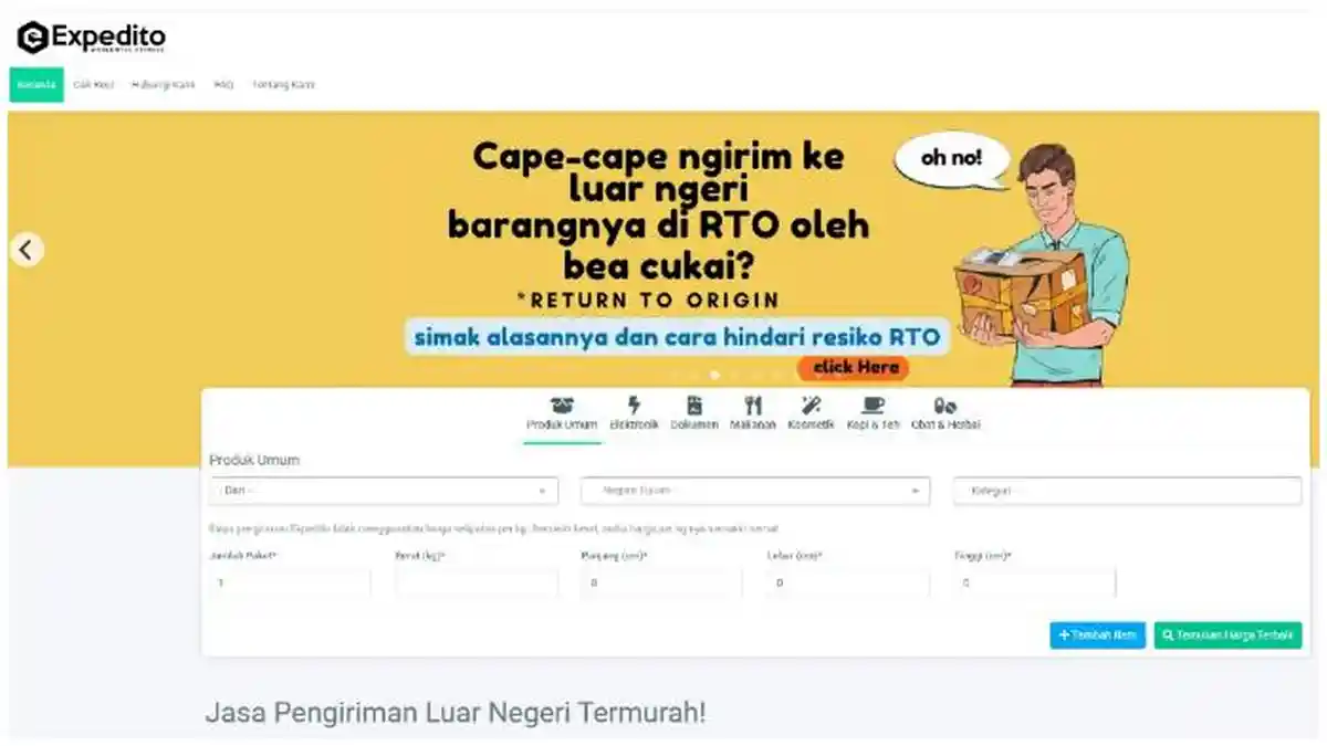 Cara Cek Resi Expedito Express Secara Online, Lacak Paketmu Pakai Nomor Resi Lewat 2 Website Ini
