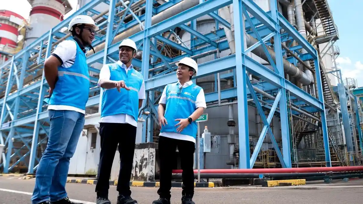 Bank Mandiri Tinjau PLTGU Muara Tawar,Perkuat Dukungan Transisi Energi dan Pengembangan Pasar Karbon
